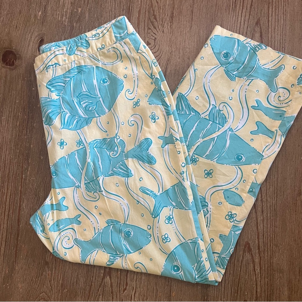 90’s Lilly Pulitzer Cropped Pants sz 8